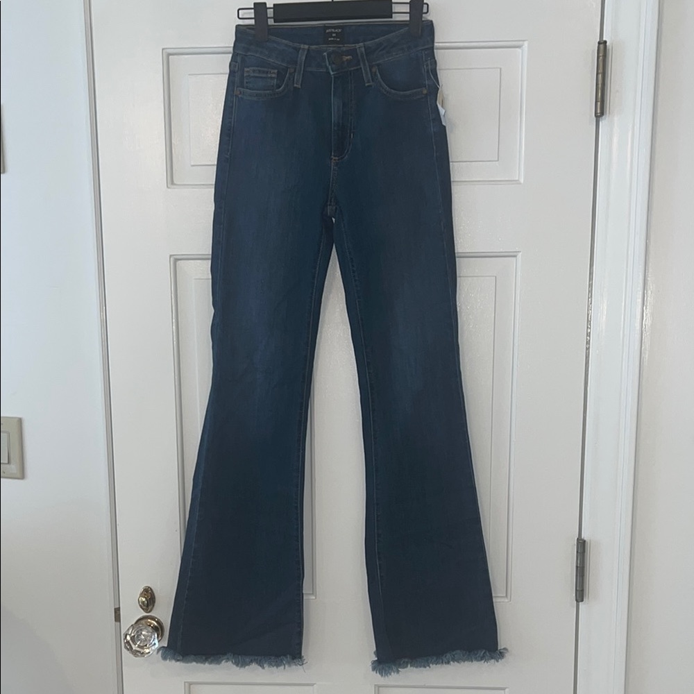 (NEW WITH TAGS) Just Black Blue Flare Wide Leg Jeans